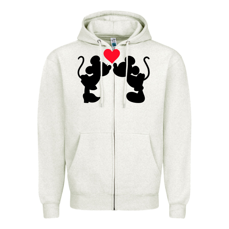 Minnie Mouse Zipper Hoodie by CowhideDigitalArt | Teevron