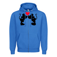 True Royal Minnie Mouse Zipper Hoodie - CowhideDigitalArt