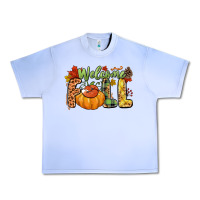 Grape Ice Welcome Fall Urban Heavy Tee - NancyCooperArtShop