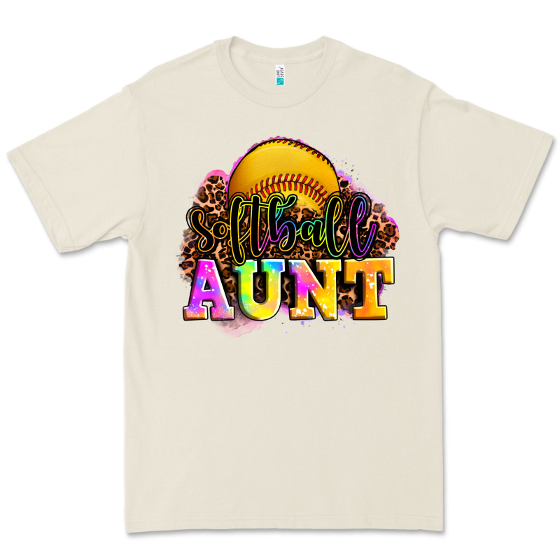 Softball Aunt Premium Tee by LillyAllenDesigns | Teevron