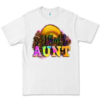 White softball aunt Premium Tee - LillyAllenDesigns