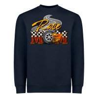 Navy Race mom Mother's Day Heavyweight Sweatshirt - FaDigitalArtStudio