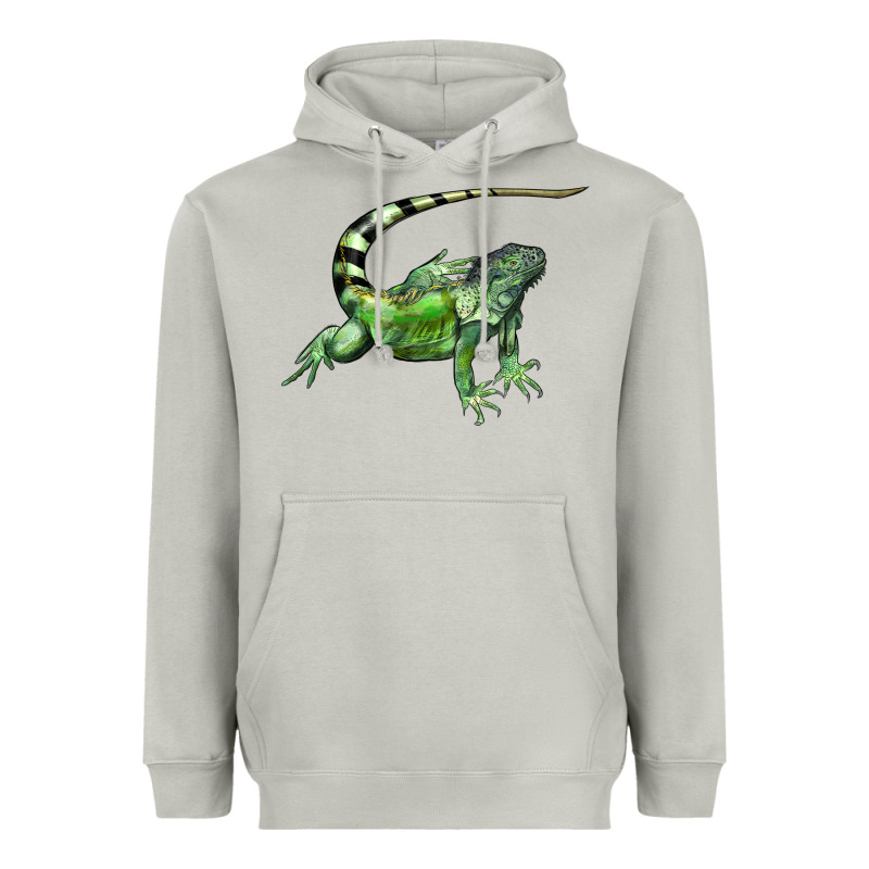 İguana Heavyweight Hoodie by LillyAllenDesigns | Teevron