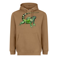Toasted Coconut İguana Heavyweight Hoodie - LillyAllenDesigns