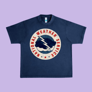 National Weather Service Nws Urban Heavy Tee Designed By Tuandangui
