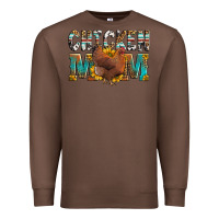 Chestnut chicken mom Premium Sweatshirt - LillyAllenDesigns