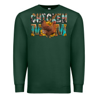 Sports Green chicken mom Premium Sweatshirt - LillyAllenDesigns