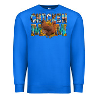 True Royal chicken mom Premium Sweatshirt - LillyAllenDesigns