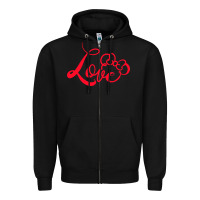 Black Minnie Mouse Zipper Hoodie - CowhideDigitalArt