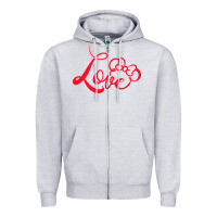 Heather Grey Minnie Mouse Zipper Hoodie - CowhideDigitalArt