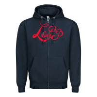 Navy Minnie Mouse Zipper Hoodie - CowhideDigitalArt