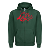 Sports Green Minnie Mouse Zipper Hoodie - CowhideDigitalArt
