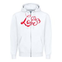 White Minnie Mouse Zipper Hoodie - CowhideDigitalArt