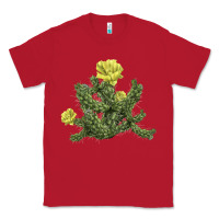 Red whipple cholla cactus Classic Tee - LillyAllenDesigns