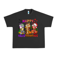 Happy Hallothanksmas Coffee Cups Urban Heavy Tee | Teevron