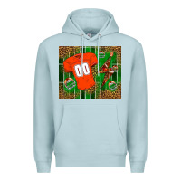 Blue Mist american football uniform mouse pad Premium Hoodie - BundleAndBundleShop