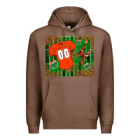 Chestnut american football uniform mouse pad Premium Hoodie - BundleAndBundleShop