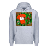 Heather Grey american football uniform mouse pad Premium Hoodie - BundleAndBundleShop