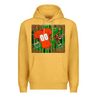 Mustard american football uniform mouse pad Premium Hoodie - BundleAndBundleShop
