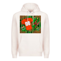 Pale Pink american football uniform mouse pad Premium Hoodie - BundleAndBundleShop