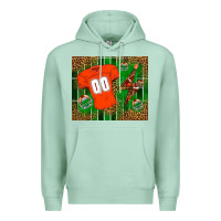 Seafoam american football uniform mouse pad Premium Hoodie - BundleAndBundleShop