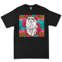Black Western Ragdoll Cat Premium Tee - LillyAllenDesigns