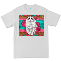 Dove Grey Western Ragdoll Cat Premium Tee - LillyAllenDesigns