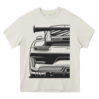 Gt3 Rs 991.2 Fragment Rear Heavy Core Tee | Teevron