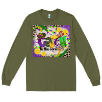Army Green cajun to the core Long Sleeve Tee - CowGirlArtShop