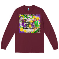 Burgundy cajun to the core Long Sleeve Tee - CowGirlArtShop