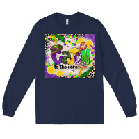 Navy cajun to the core Long Sleeve Tee - CowGirlArtShop