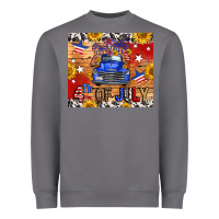 Storm Fourth Of July Truck Heavyweight Sweatshirt - FaDigitalArtStudio