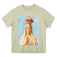 Mossy our lady of fatima Heavy Core Tee - tuanDangUi