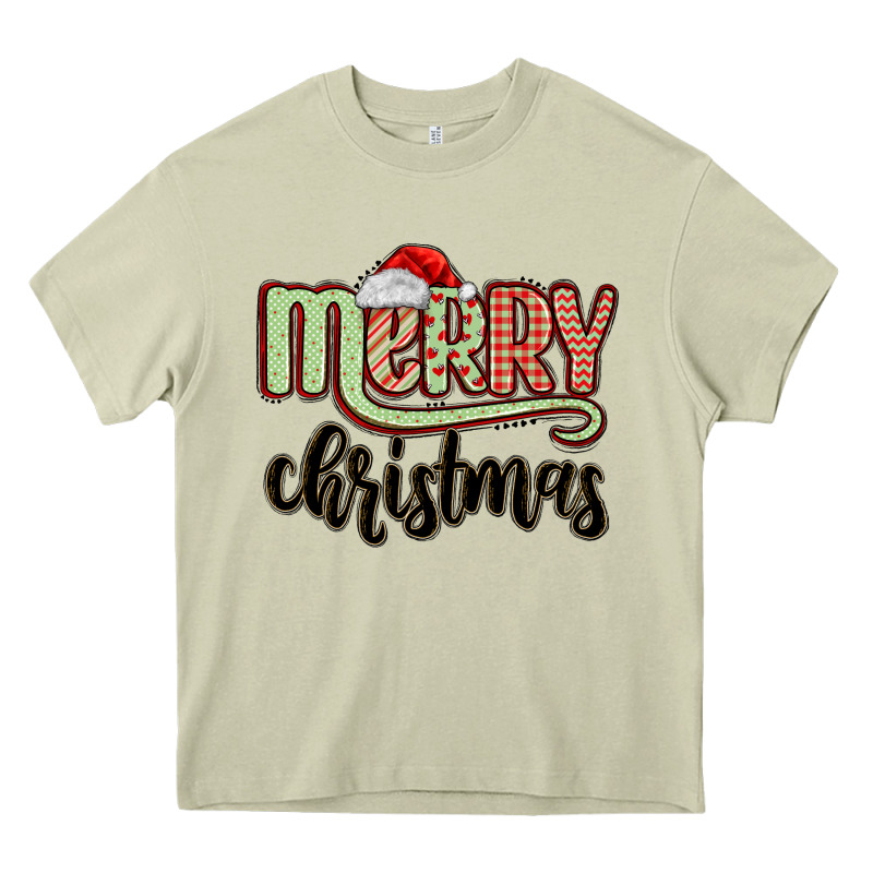 Merry Christmas Heavy Core Tee by MaliasSmallBusiness | Teevron
