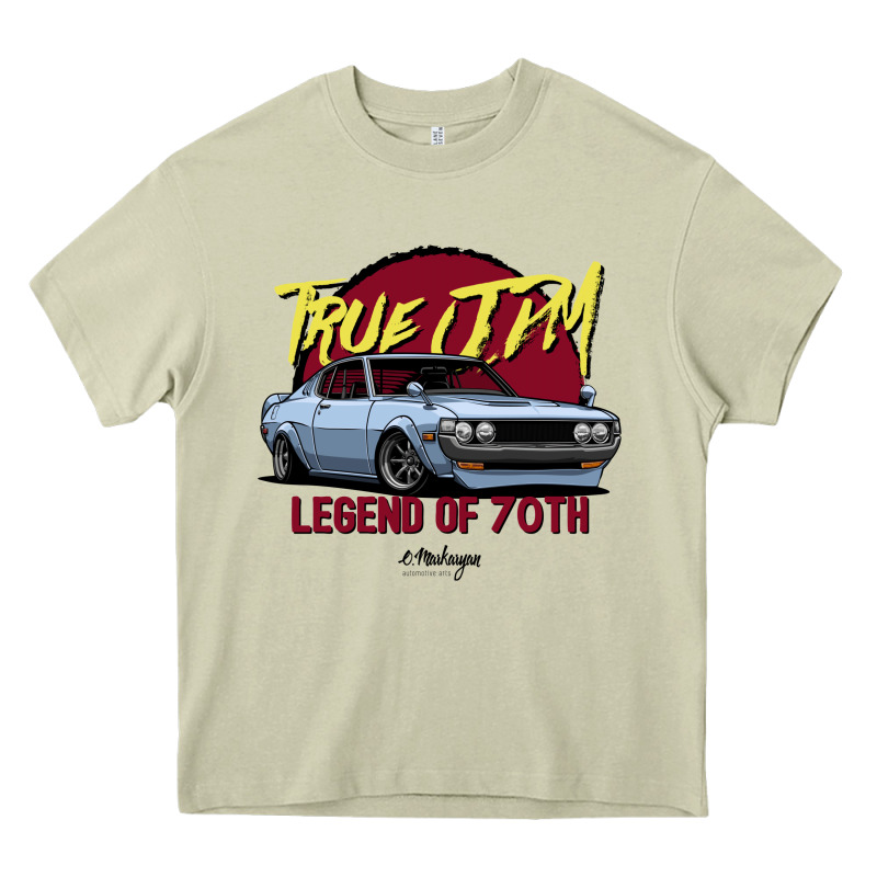True Jdm. Celica 70 77 (blue Gray) Heavy Core Tee by tuanDangUi | Teevron