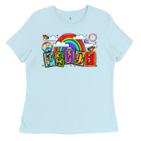 Baby Blue pride Ladies Tee - LillyAllenDesigns