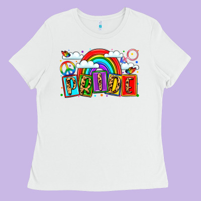 Pride Ladies Tee Designed By Lillyallendesigns