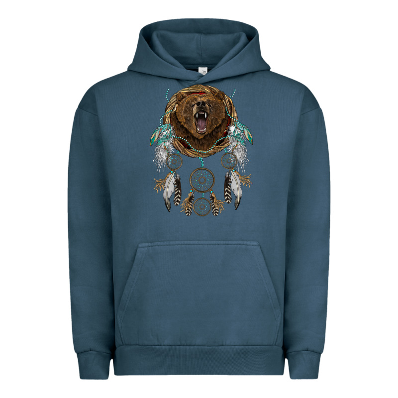 Bear  Native Dreamcatcher Urban Hoodie by BarkalooDesign | Teevron