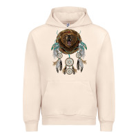 Sandshell bear  native dreamcatcher Urban Hoodie - BarkalooDesign