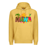 Antique Gold summer nana Premium Hoodie - RanaPortraitStore