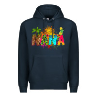 Navy summer nana Premium Hoodie - RanaPortraitStore