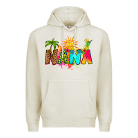 Oatmeal Heather summer nana Premium Hoodie - RanaPortraitStore