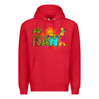 Red summer nana Premium Hoodie - RanaPortraitStore