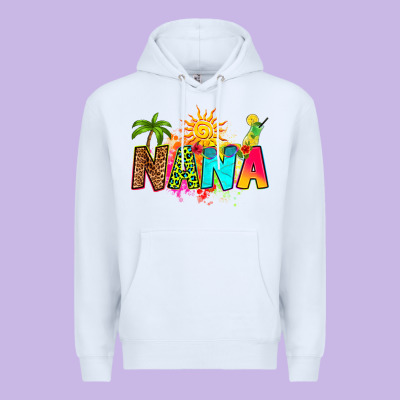Summer Nana Premium Hoodie Designed By Ranaportraitstore