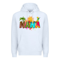 White summer nana Premium Hoodie - RanaPortraitStore