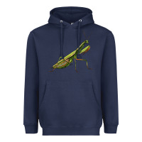 Navy mantis Heavyweight Hoodie - LillyAllenDesigns