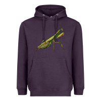 Plum mantis Heavyweight Hoodie - LillyAllenDesigns