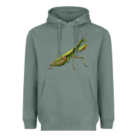 Sage mantis Heavyweight Hoodie - LillyAllenDesigns