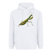 White mantis Heavyweight Hoodie - LillyAllenDesigns