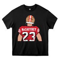 Black christian mccaffrey back to Heavy Core Tee - tuanDangUi